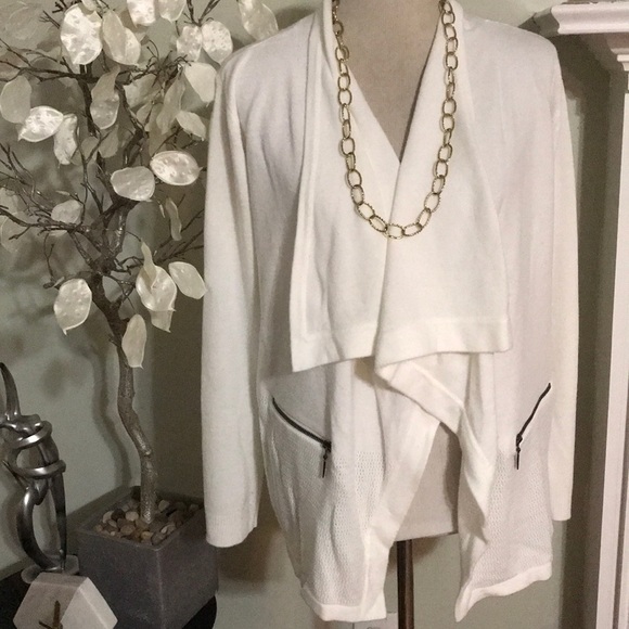 Chico's Sweaters - CHICO’S WHITE SWEATER